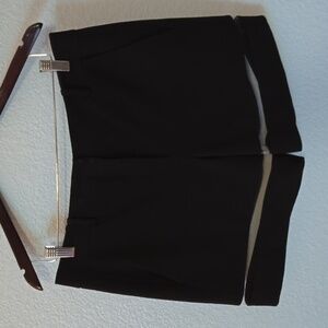 ALEXANDER WANG Black Suspension Cut Out Fishline Shorts Sz 8 Designer Moto Trend